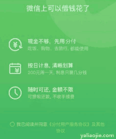 微信分付怎么开通额度？